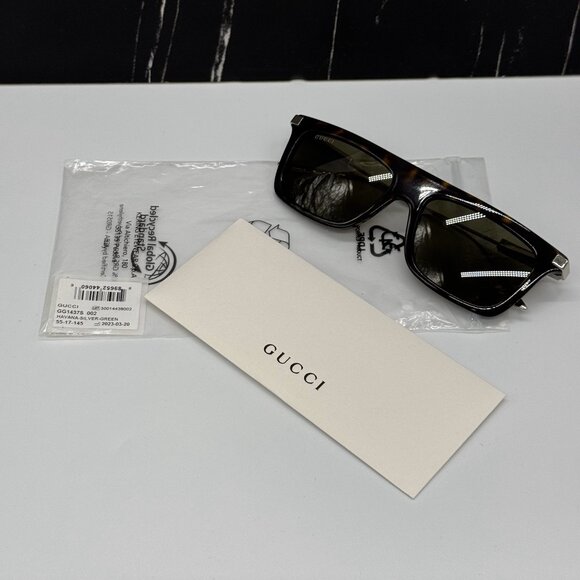 NEW GUCCI GG1437S 002 SUNGLASSES GUCCI - Picture 11 of 12